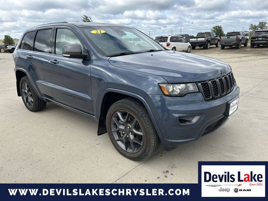 2021 Jeep Grand Cherokee WK 80th Anniversary — SUV — 55,357 mi — Devils Lake, ND