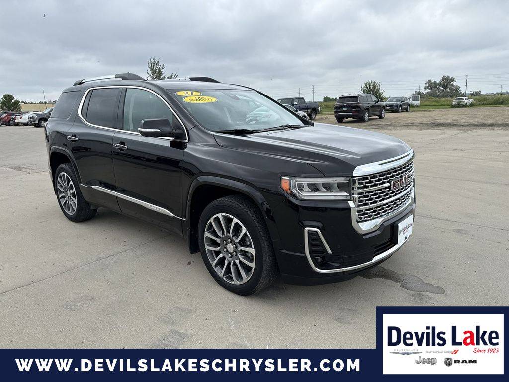 2021 GMC Acadia Denali — SUV — 57,620 mi — Devils Lake, ND