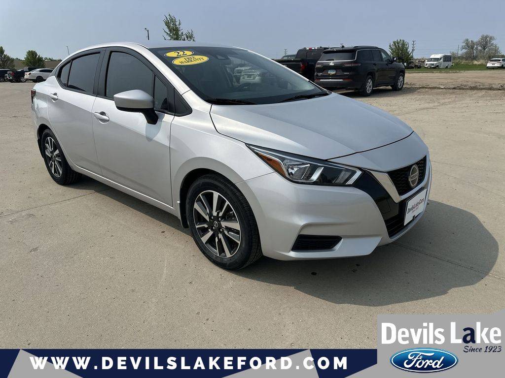 2022 Nissan Versa SV — Sedan — 76,801 mi — Devils Lake, ND