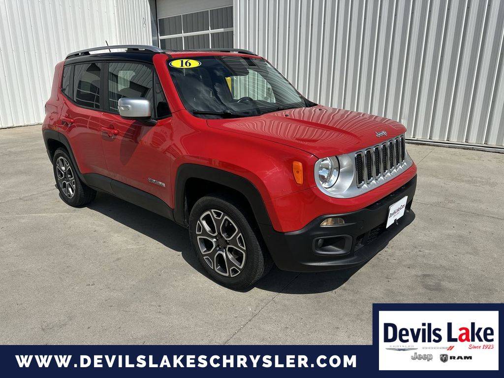 2016 Jeep Renegade Limited — SUV — 161,617 mi — Devils Lake, ND
