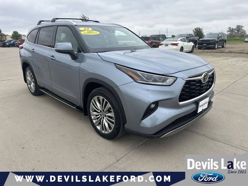 2022 Toyota Highlander Platinum — SUV — 17,222 mi — Devils Lake, ND