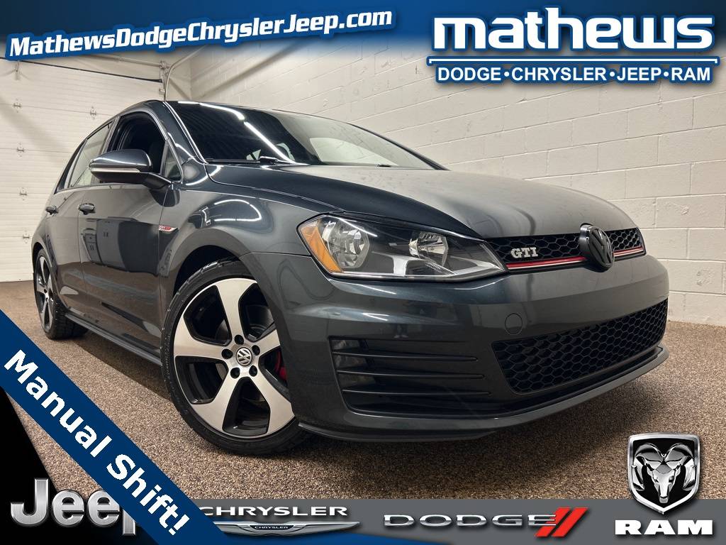 2017 Volkswagen Golf GTI Autobahn — Hatchback — 89,788 mi — Marion, OH