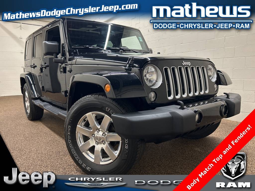 2016 Jeep Wrangler Sahara — SUV — 123,552 mi — Marion, OH