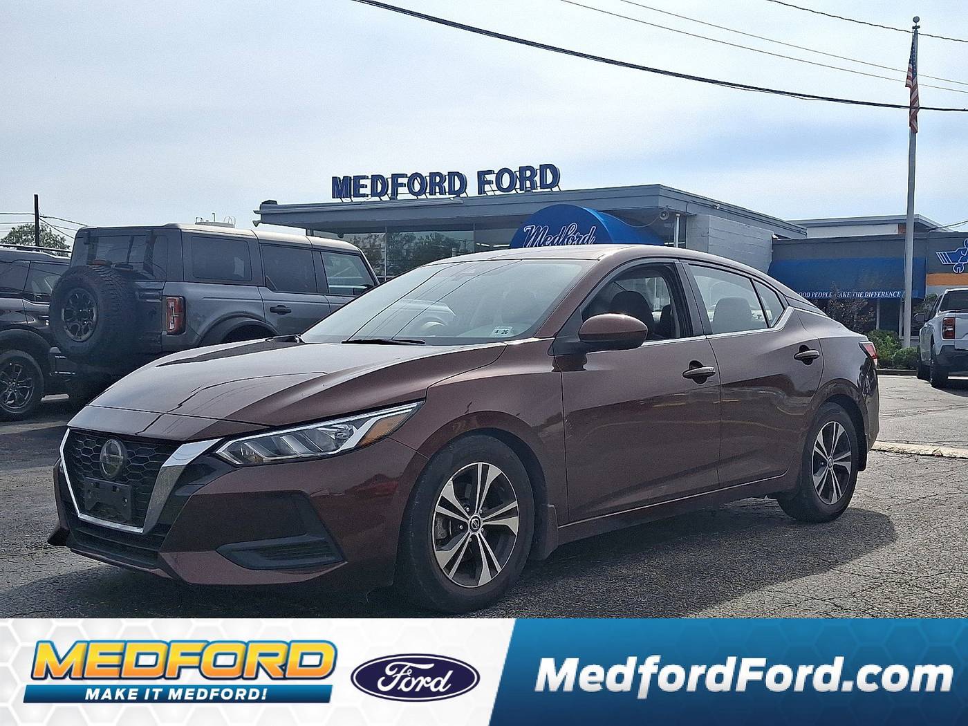 2021 Nissan Sentra SV — Sedan — 72,040 mi — Medford, NJ