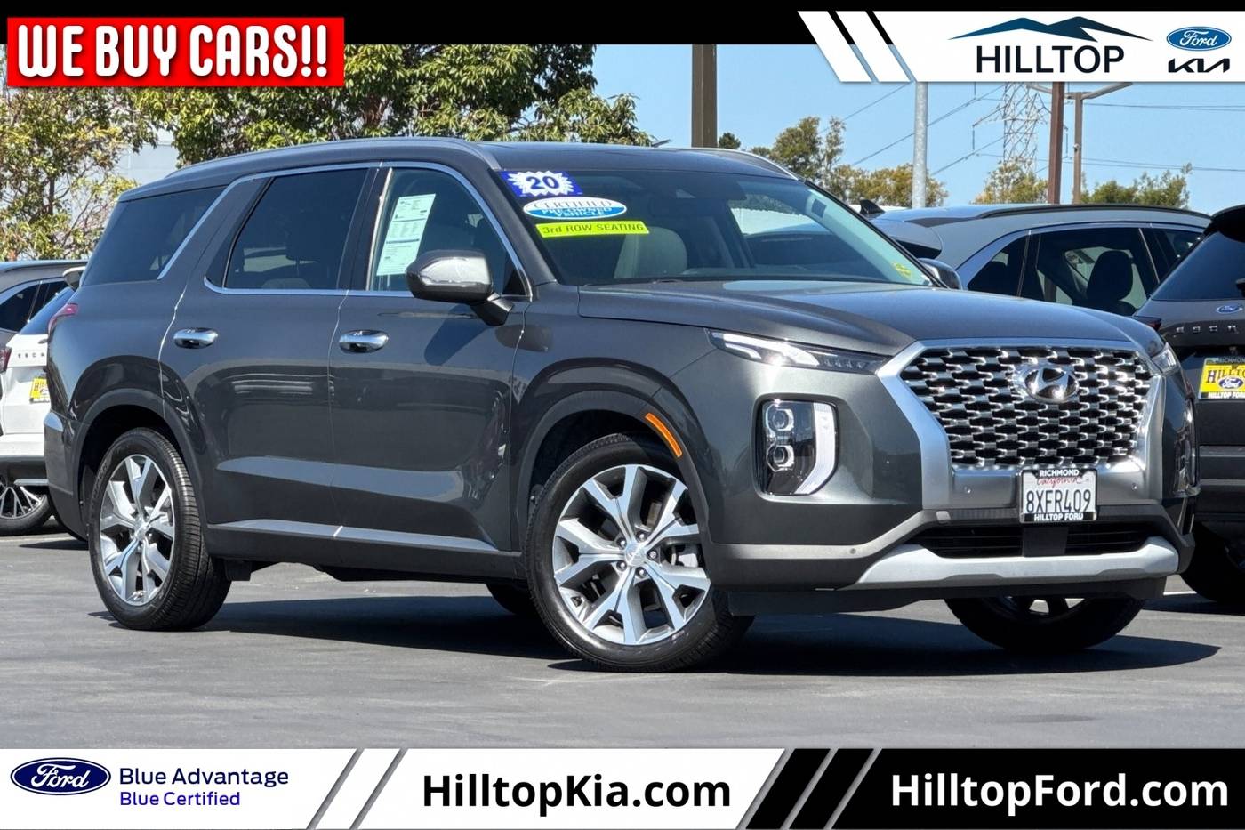 2020 Hyundai Palisade SEL — SUV — 42,854 mi — Richmond, CA