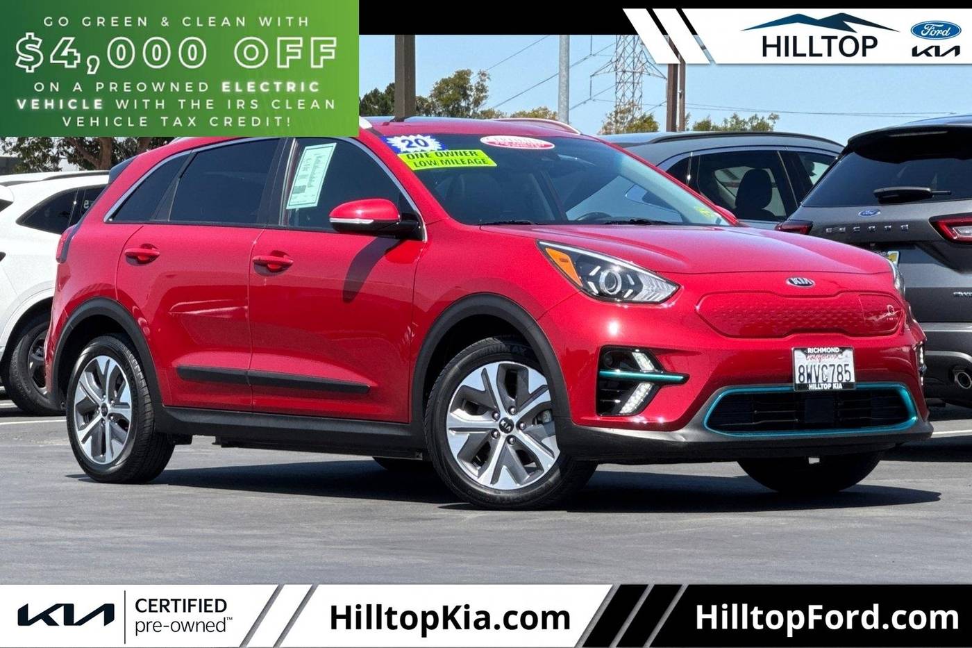 2020 Kia Niro EV EX Premium — SUV — 8,519 mi — Richmond, CA