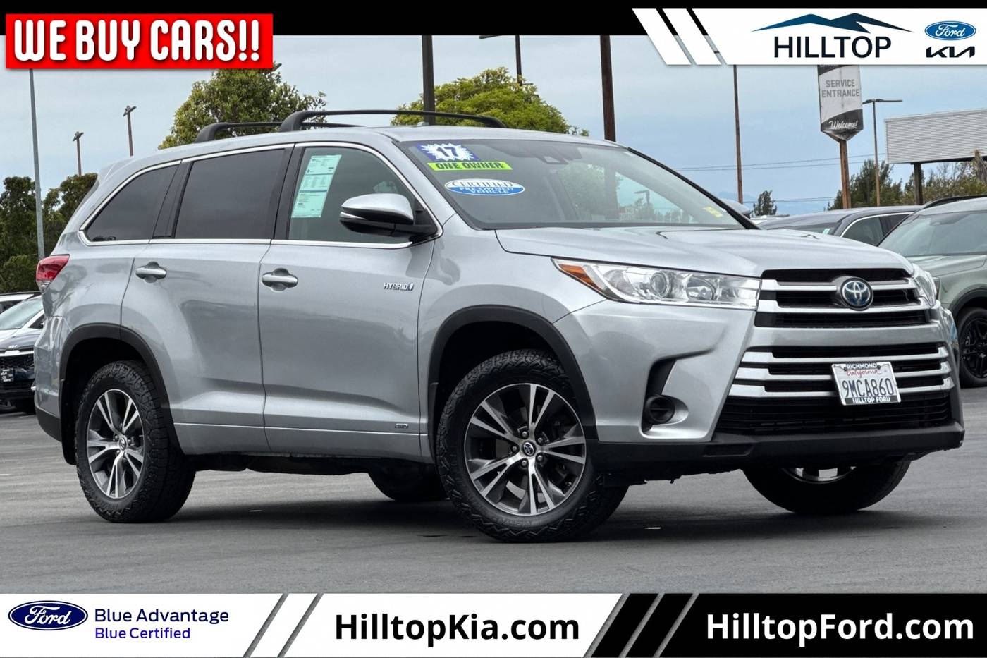 2017 Toyota Highlander Hybrid LE — SUV — 112,041 mi — Richmond, CA