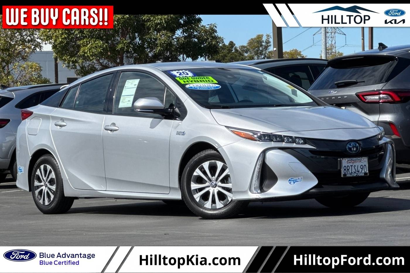 2020 Toyota Prius Prime XLE — Hatchback — 6,756 mi — Richmond, CA