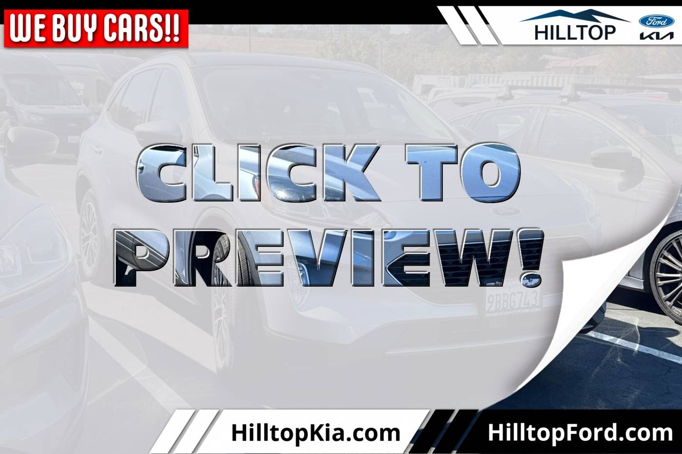 2022 Ford Escape SEL Plug-In Hybrid — SUV — 26,786 mi — Richmond, CA