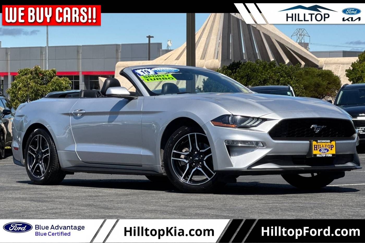 2019 Ford Mustang EcoBoost Premium — Convertible — 84,775 mi — Richmond, CA