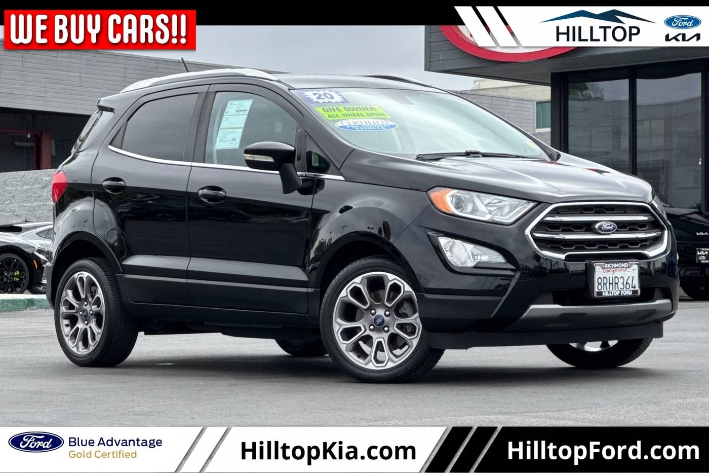 2020 Ford EcoSport Titanium — SUV — 18,626 mi — Richmond, CA