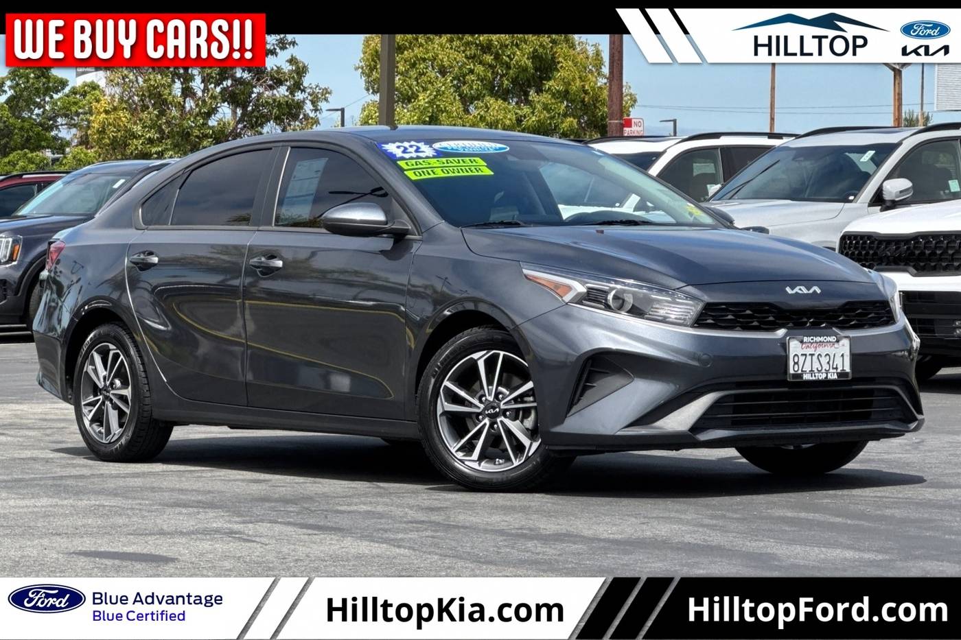 2022 Kia Forte LXS — Sedan — 117,538 mi — Richmond, CA