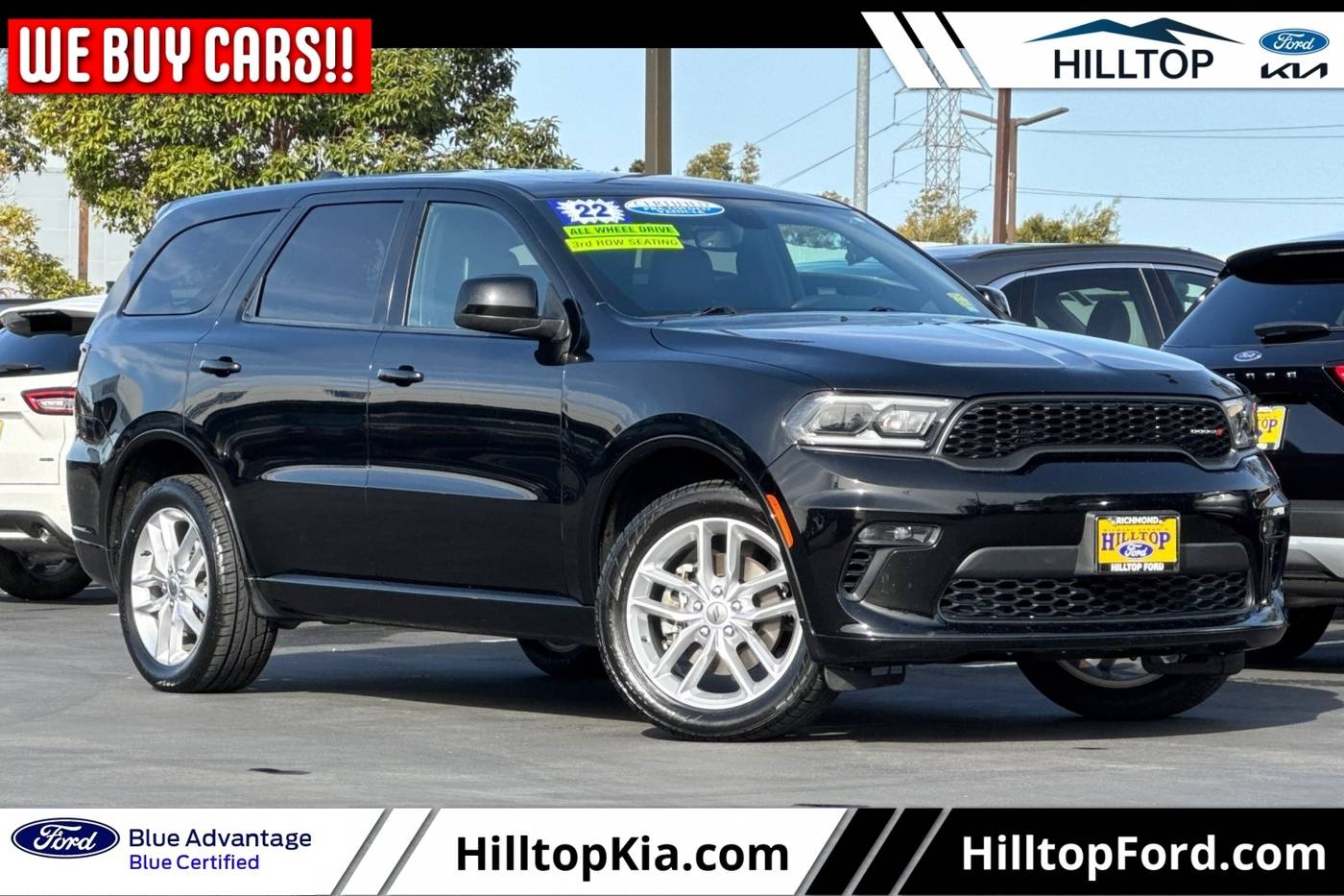 2022 Dodge Durango GT — SUV — 62,682 mi — Richmond, CA