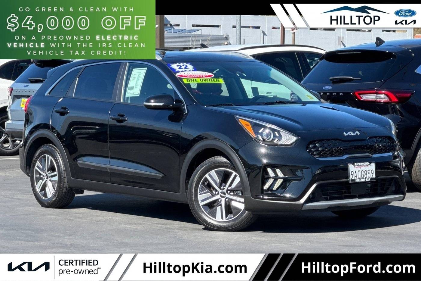 2022 Kia Niro Plug-In Hybrid EX Premium — SUV — 36,349 mi — Richmond, CA