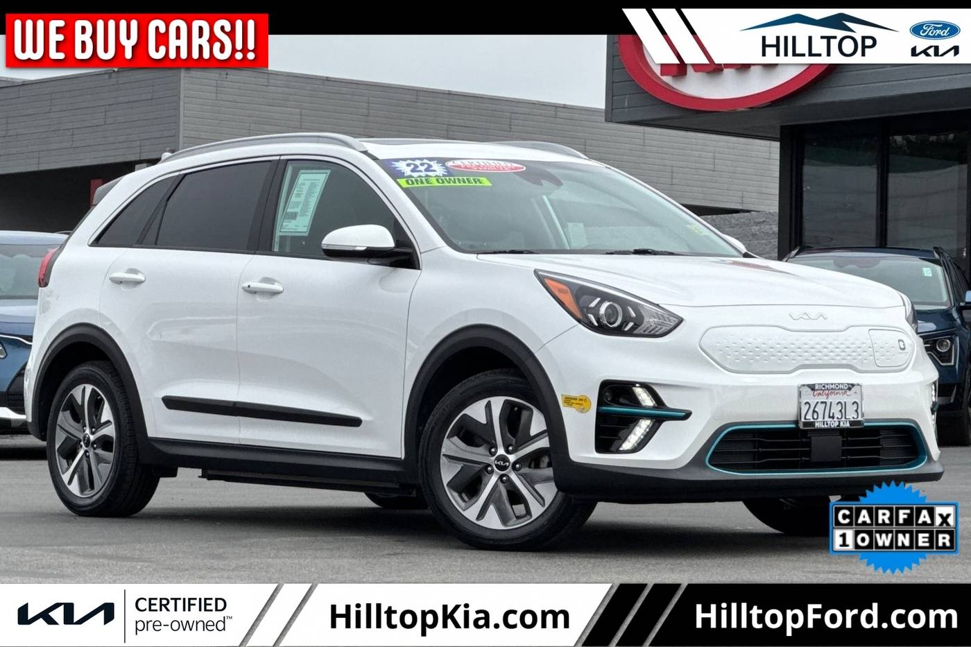 2022 Kia Niro EV EX Premium — SUV — 35,918 mi — Richmond, CA