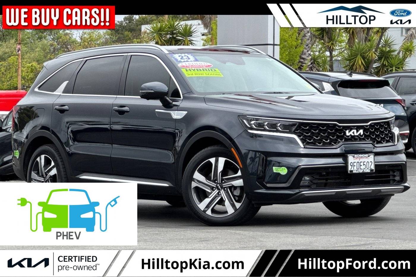 2023 Kia Sorento Plug-In Hybrid SX Prestige — SUV — 19,224 mi — Richmond, CA