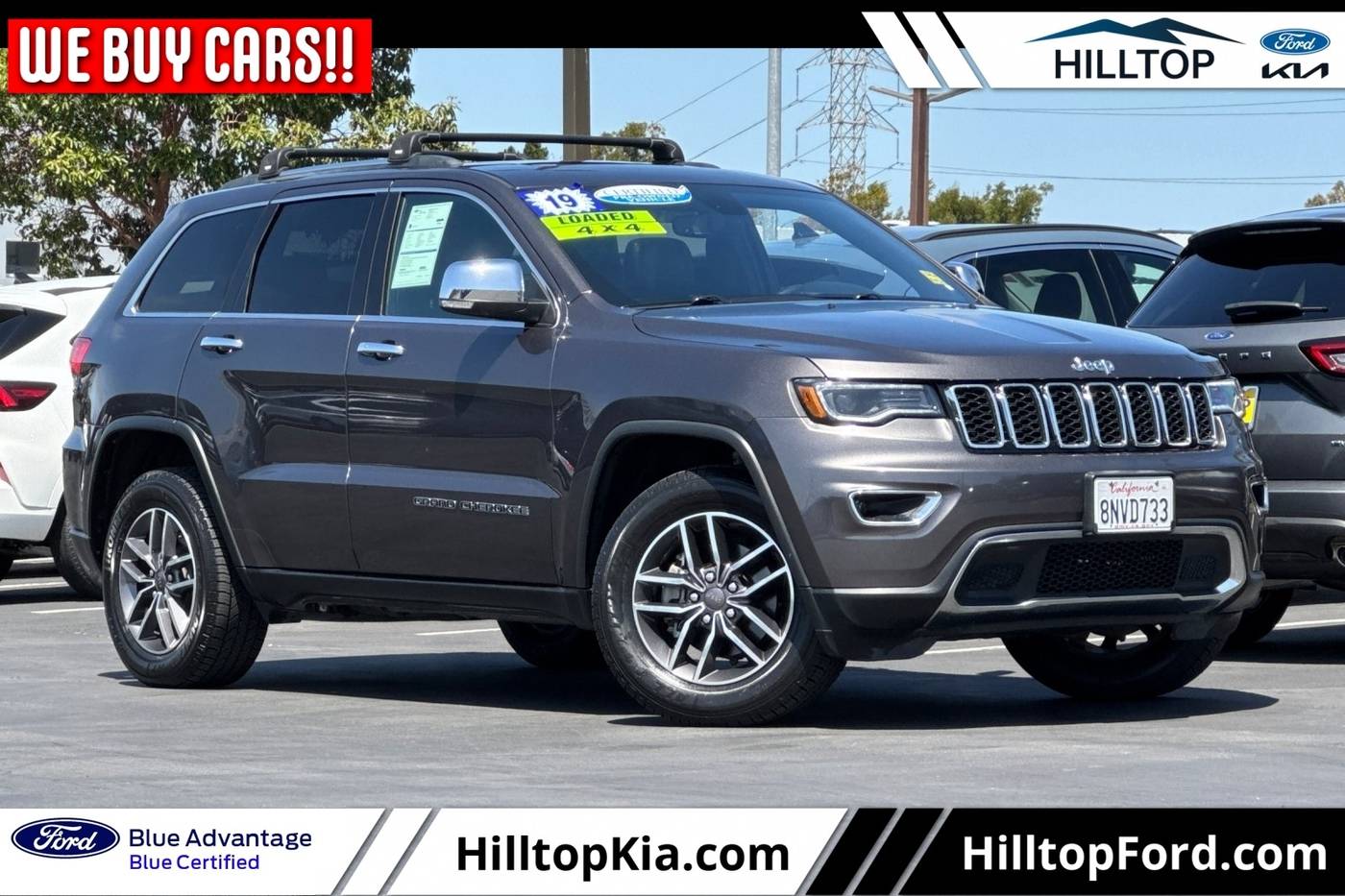 2019 Jeep Grand Cherokee Limited — SUV — 68,371 mi — Richmond, CA