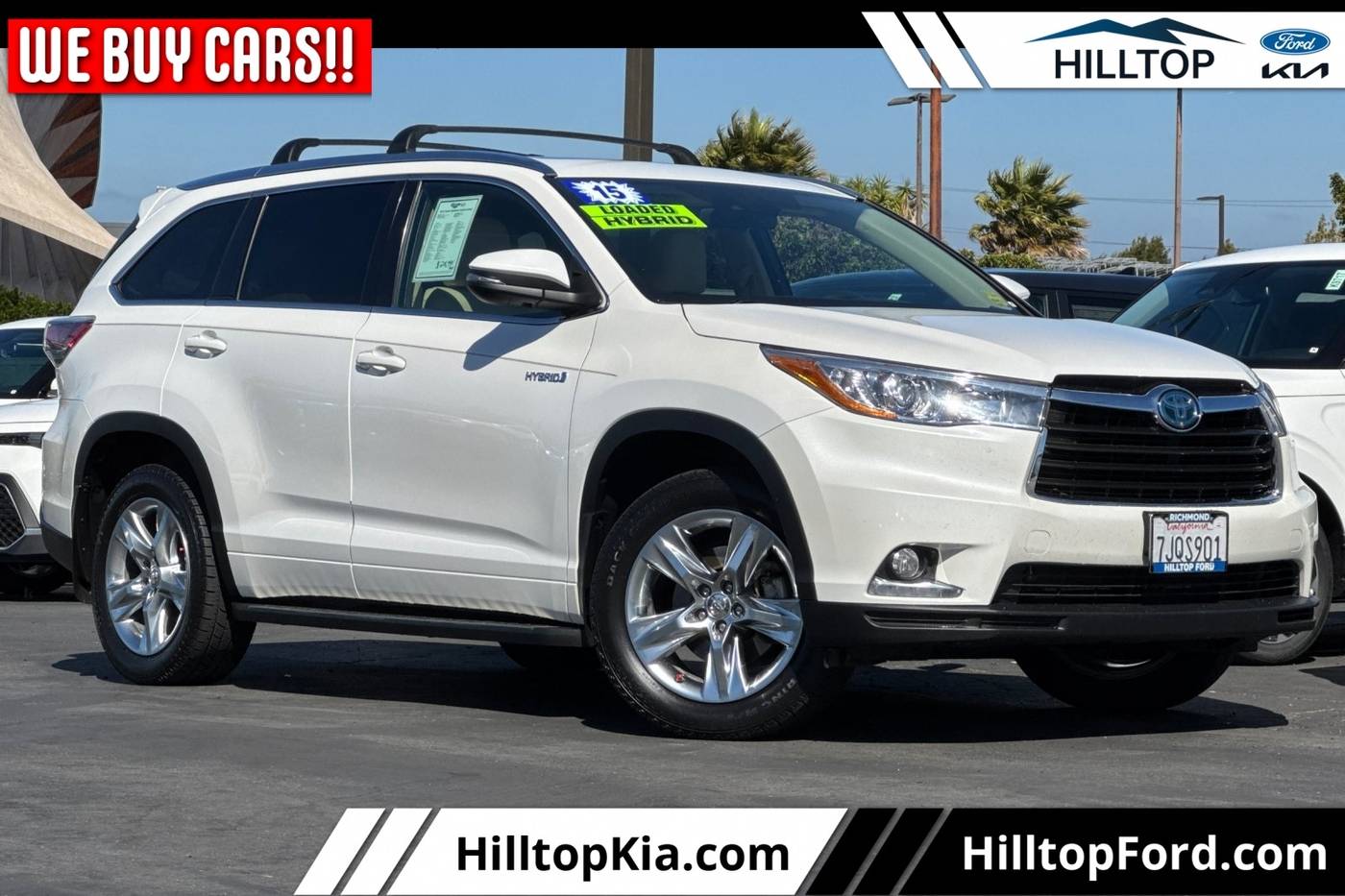 2015 Toyota Highlander Hybrid Limited — SUV — 71,552 mi — Richmond, CA