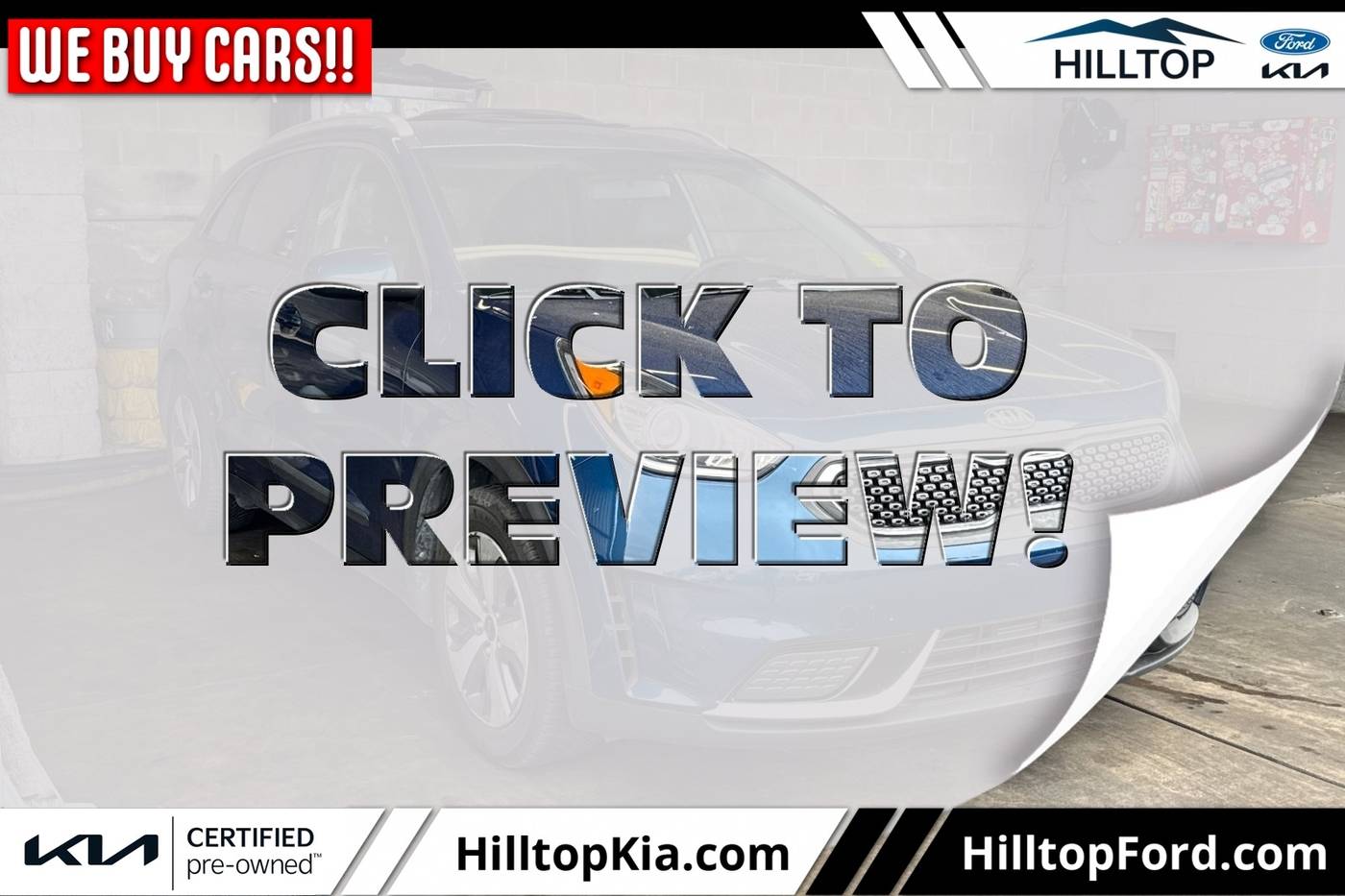 2019 Kia Niro Hybrid LX — SUV — 72,997 mi — Richmond, CA