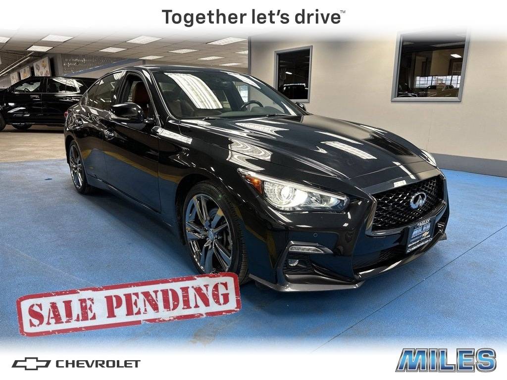 2021 INFINITI Q50 3.0t SIGNATURE EDITION — Sedan — 52,029 mi — Decatur, IL