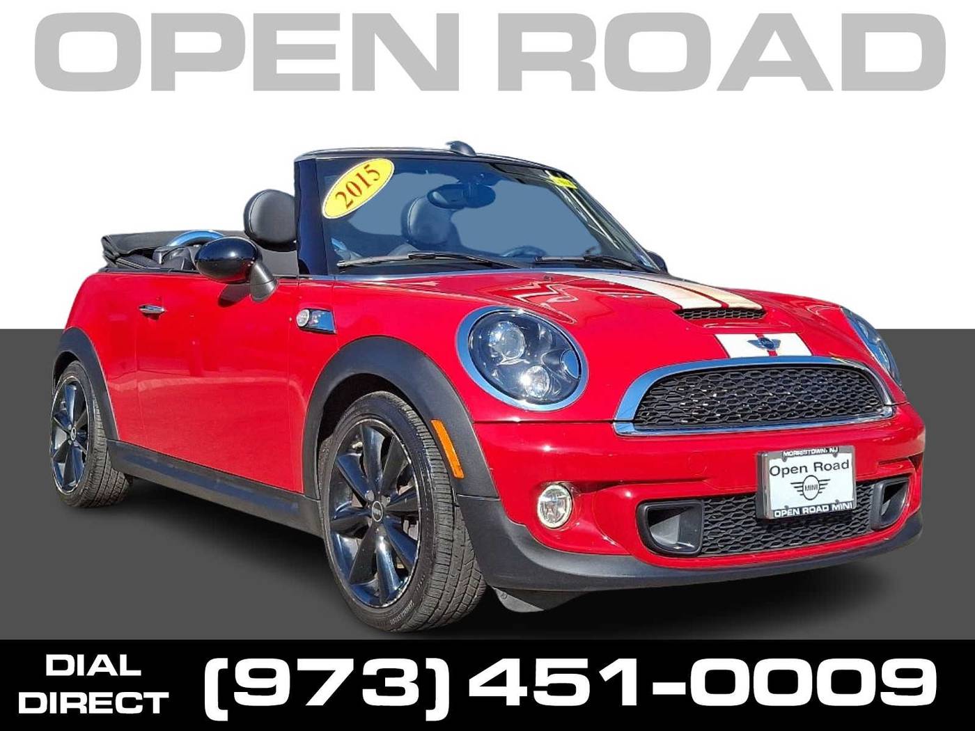 2015 MINI Convertible Cooper S — Convertible — 55,089 mi — Morristown, NJ