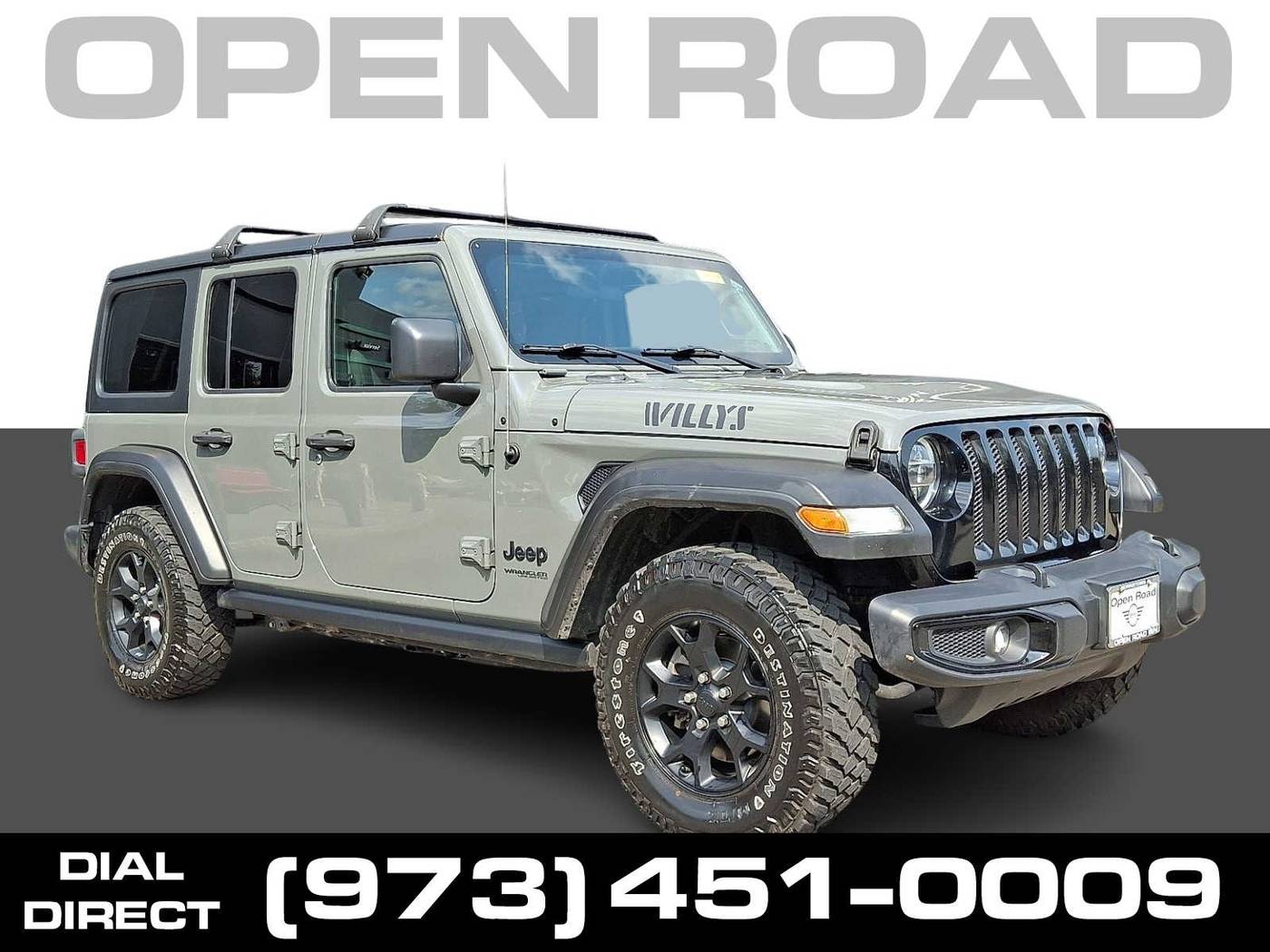 2021 Jeep Wrangler Willys — SUV — 112,832 mi — Morristown, NJ