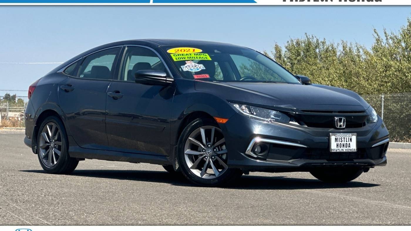 2021 Honda Civic EX — Sedan — 49,338 mi — Modesto, CA