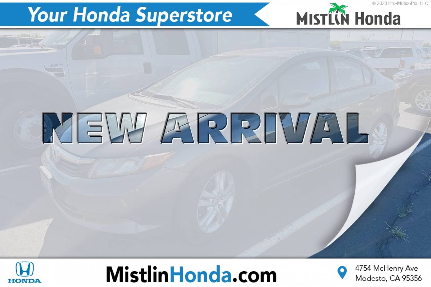 2012 Honda Civic LX — Sedan — 155,718 mi — Modesto, CA