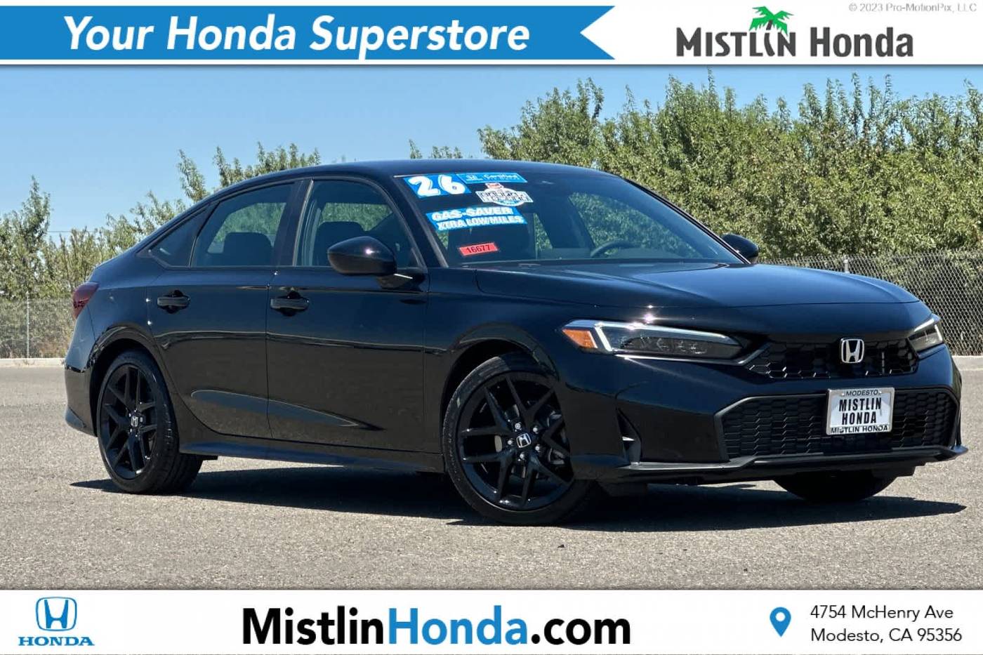 2026 Honda Civic Sport — Sedan — 768 mi — Modesto, CA