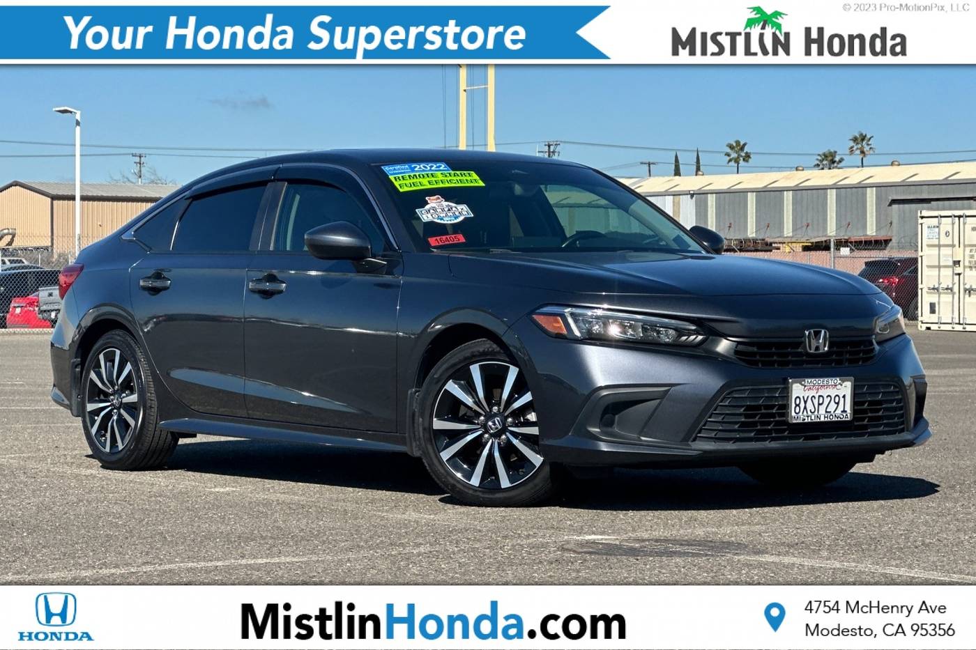 2022 Honda Civic EX — Sedan — 36,454 mi — Modesto, CA