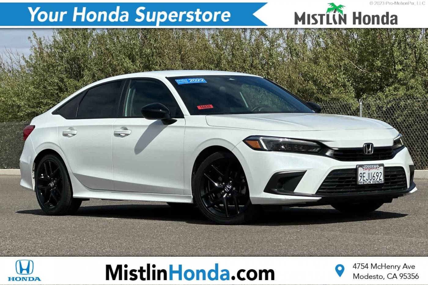 2022 Honda Civic Sport — Sedan — 22,476 mi — Modesto, CA