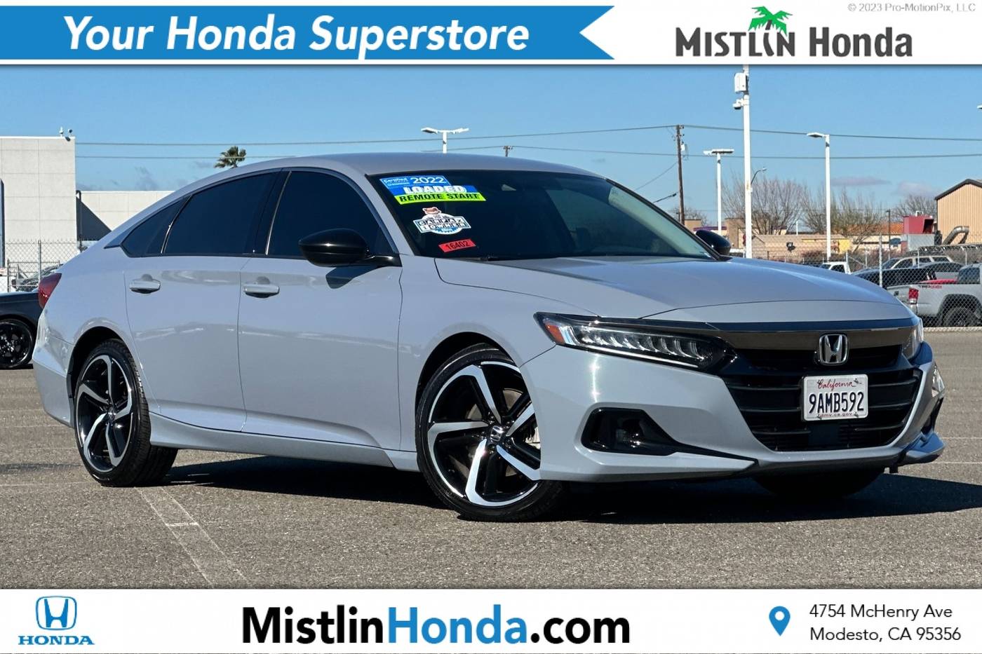2022 Honda Accord Sport SE — Sedan — 43,345 mi — Modesto, CA