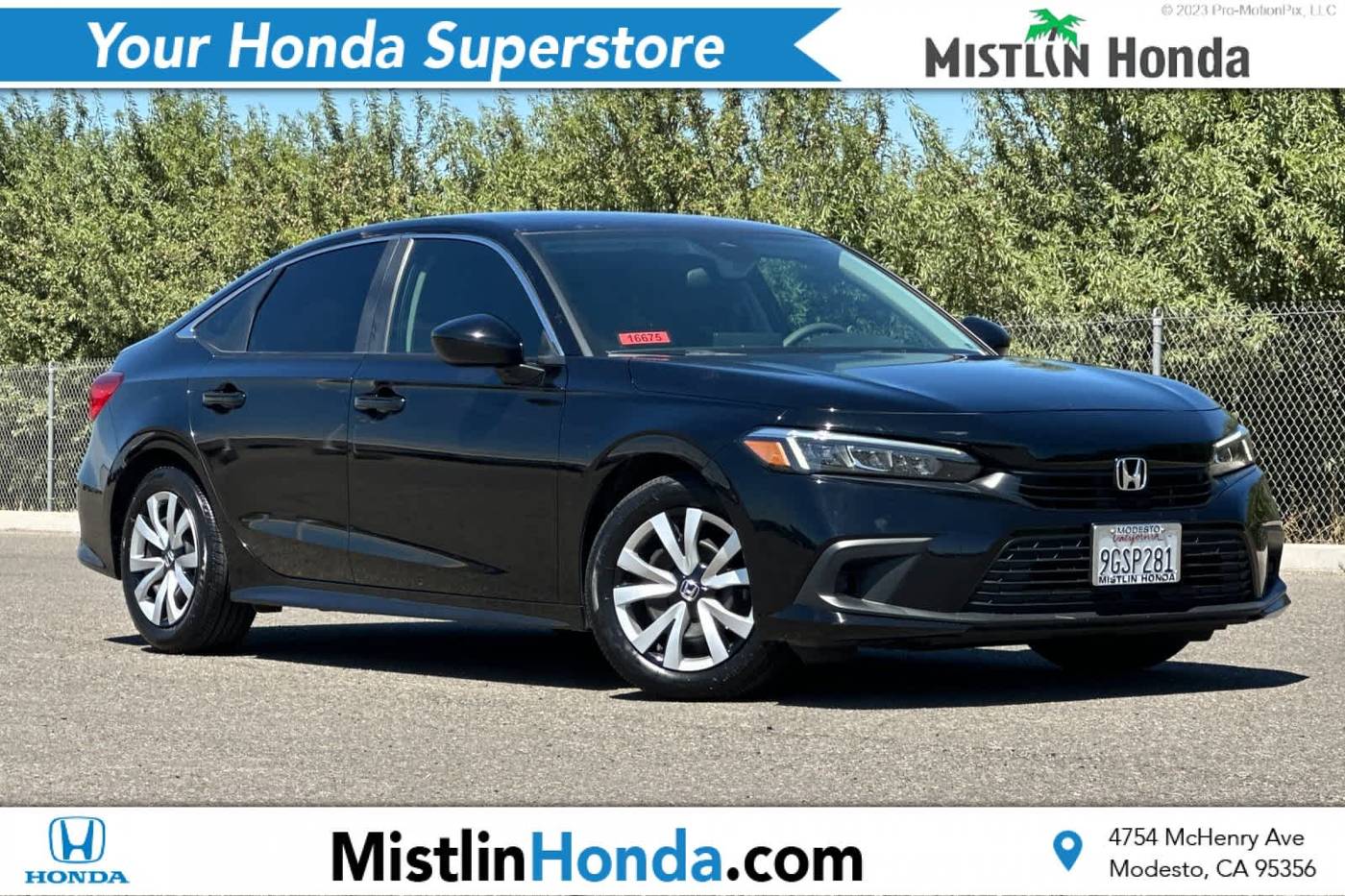 2023 Honda Civic LX — Sedan — 25,628 mi — Modesto, CA