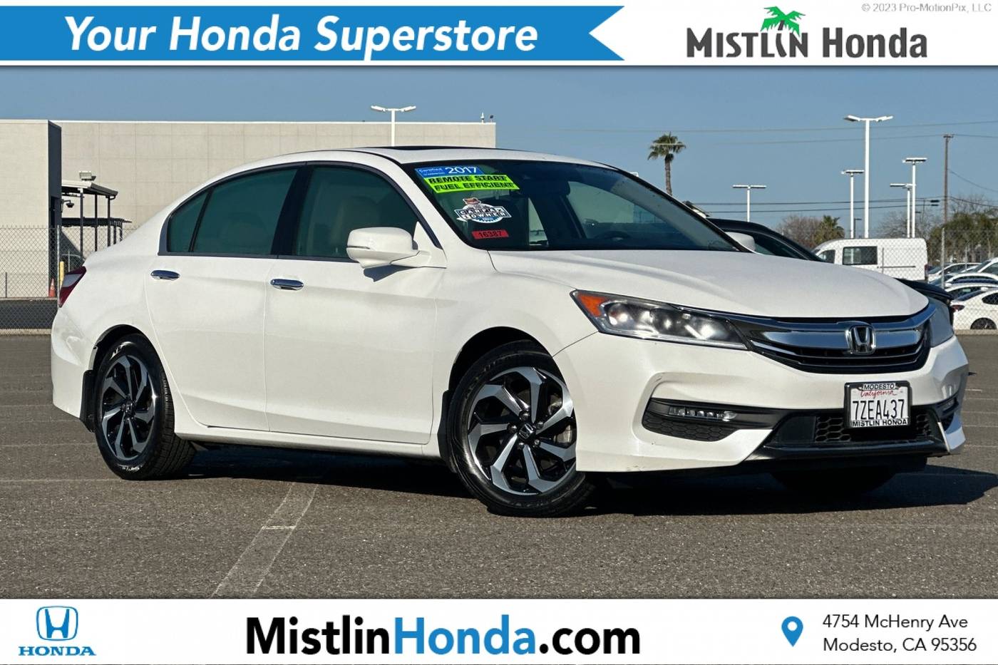 2017 Honda Accord EX-L — Sedan — 74,927 mi — Modesto, CA