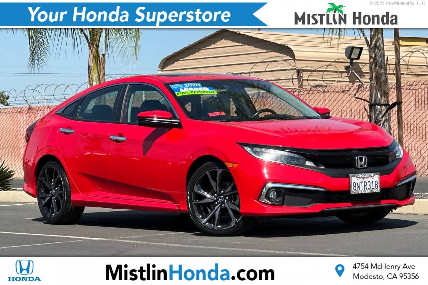 2020 Honda Civic Touring — Sedan — 102,609 mi — Modesto, CA