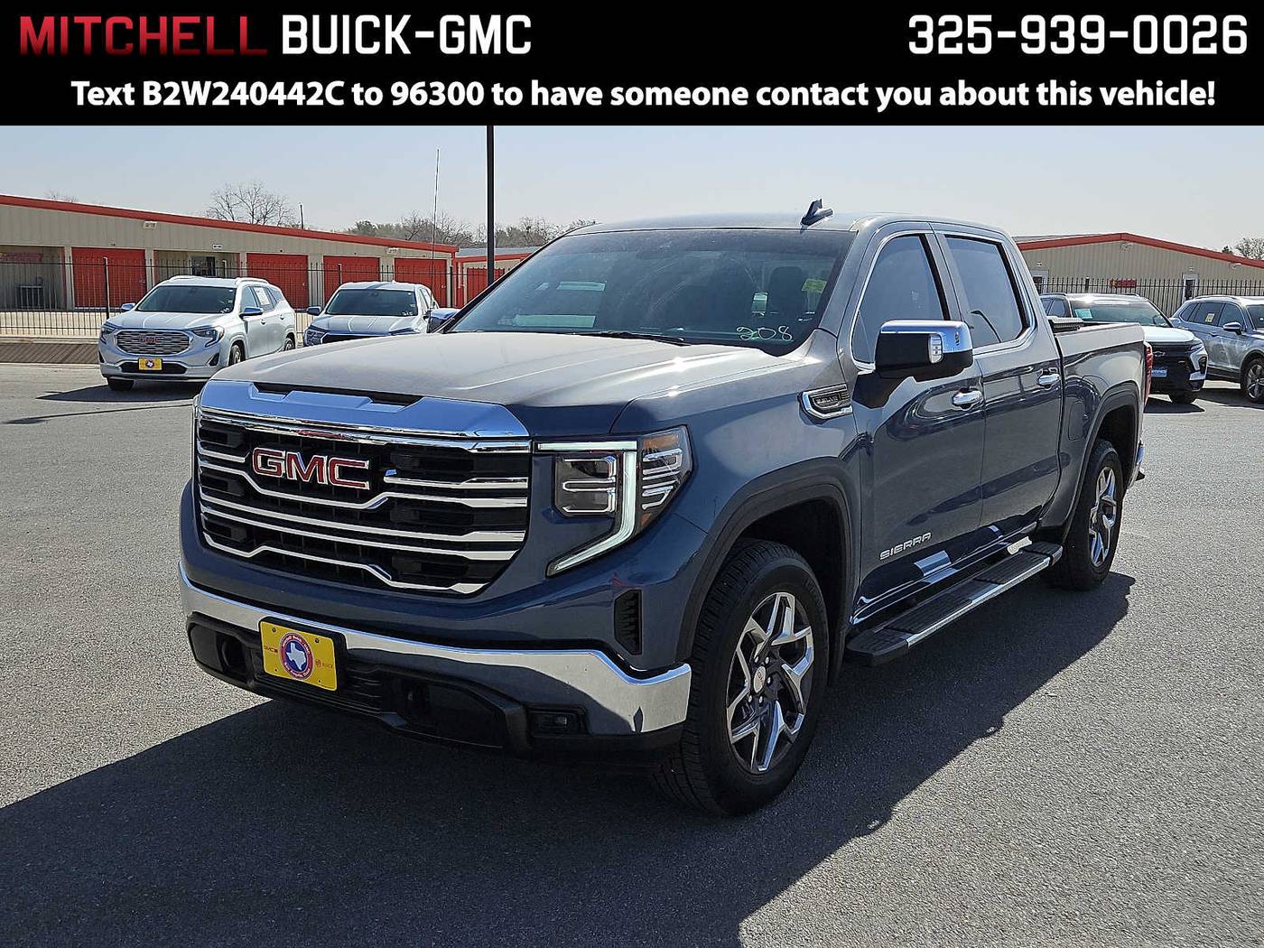 2024 GMC Sierra 1500 SLT — Pickup Truck — 3,675 mi — San Angelo, TX