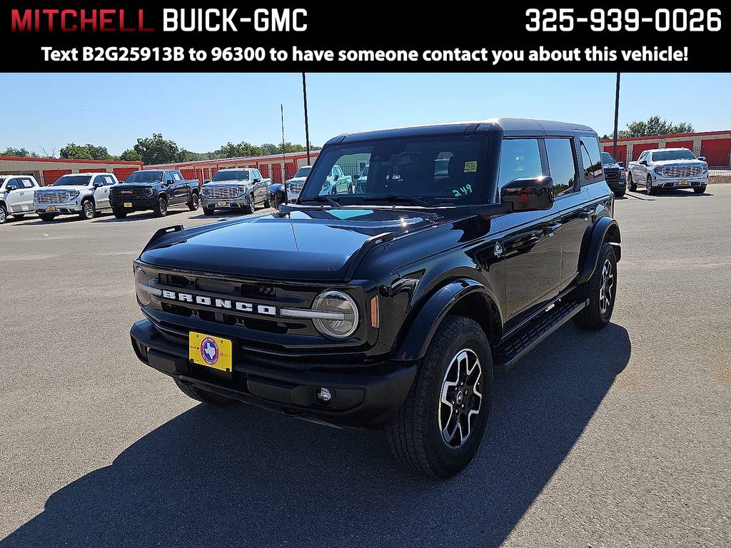 2024 Ford Bronco Outer Banks — SUV — 22,716 mi — San Angelo, TX