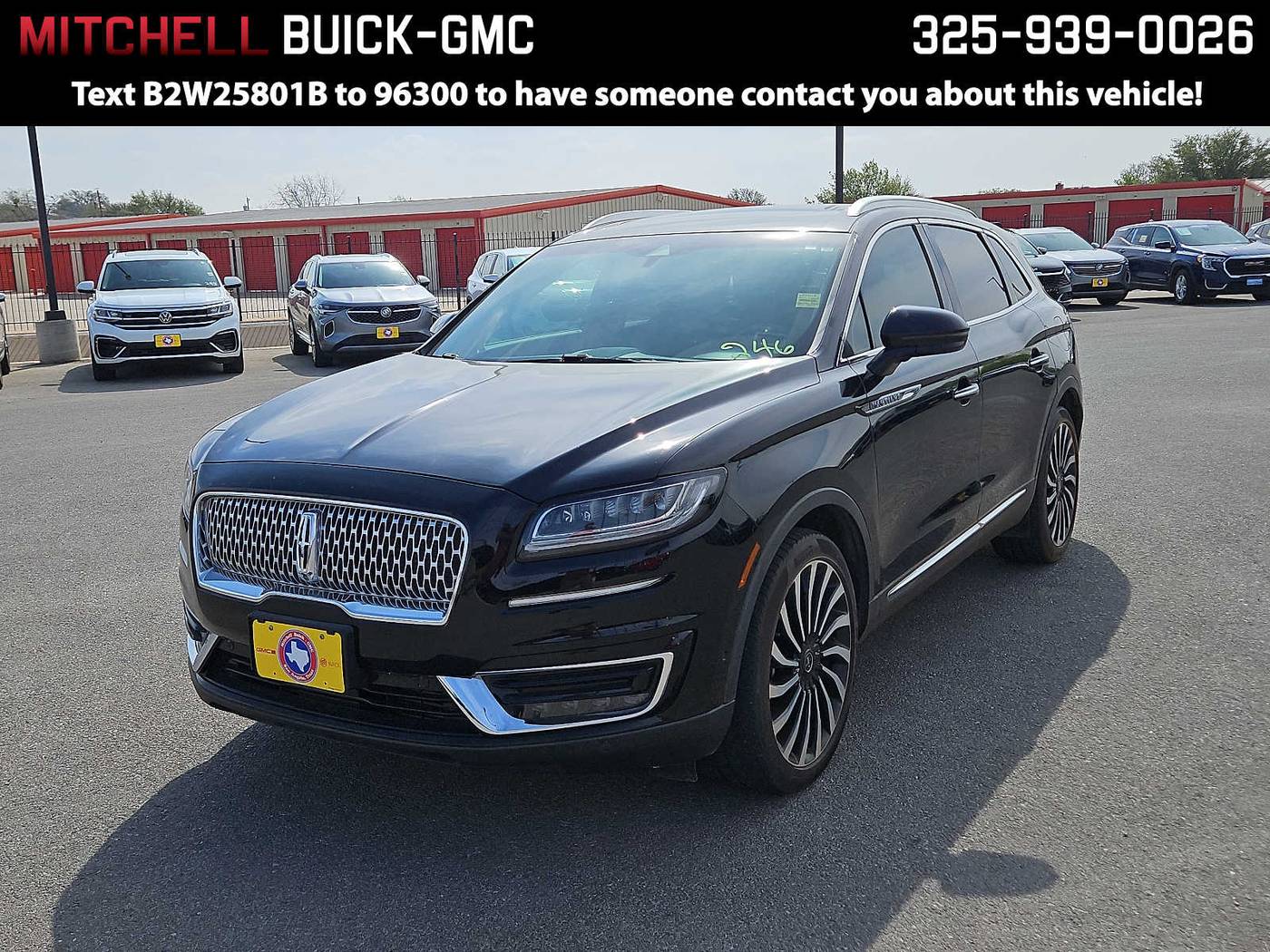 2019 Lincoln Nautilus Black Label — SUV — 54,812 mi — San Angelo, TX