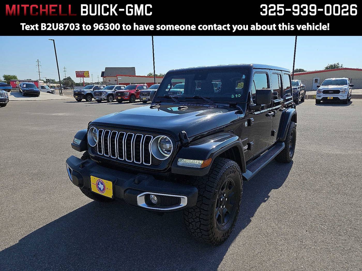 2024 Jeep Wrangler Sahara — SUV — 38,428 mi — San Angelo, TX