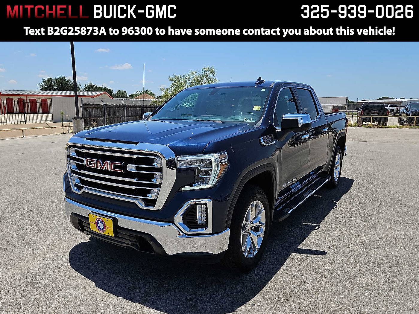2021 GMC Sierra 1500 SLT — Pickup Truck — 32,506 mi — San Angelo, TX