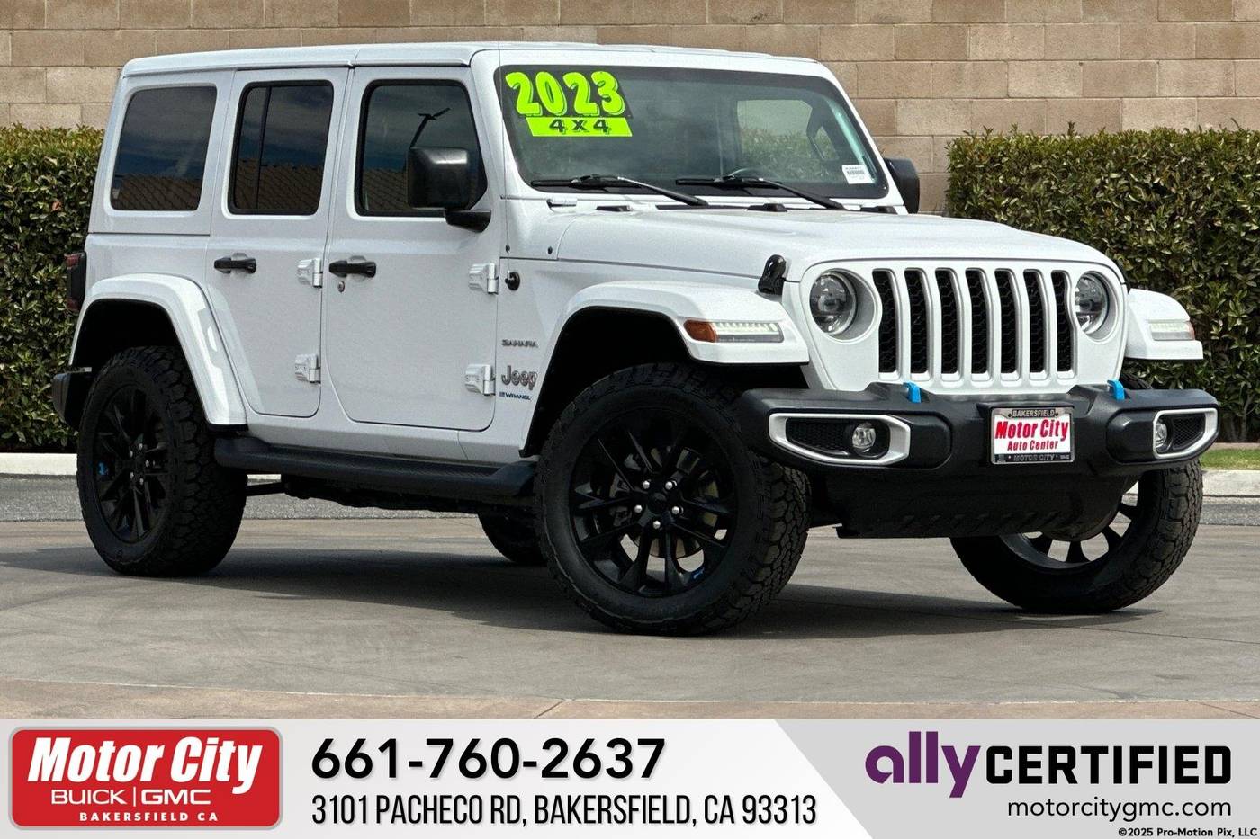2023 Jeep Wrangler Sahara 4xe — SUV — 51,853 mi — Bakersfield, CA