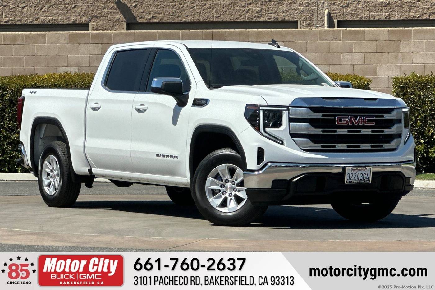 2025 GMC Sierra 1500 SLE — Pickup Truck — 1,508 mi — Bakersfield, CA