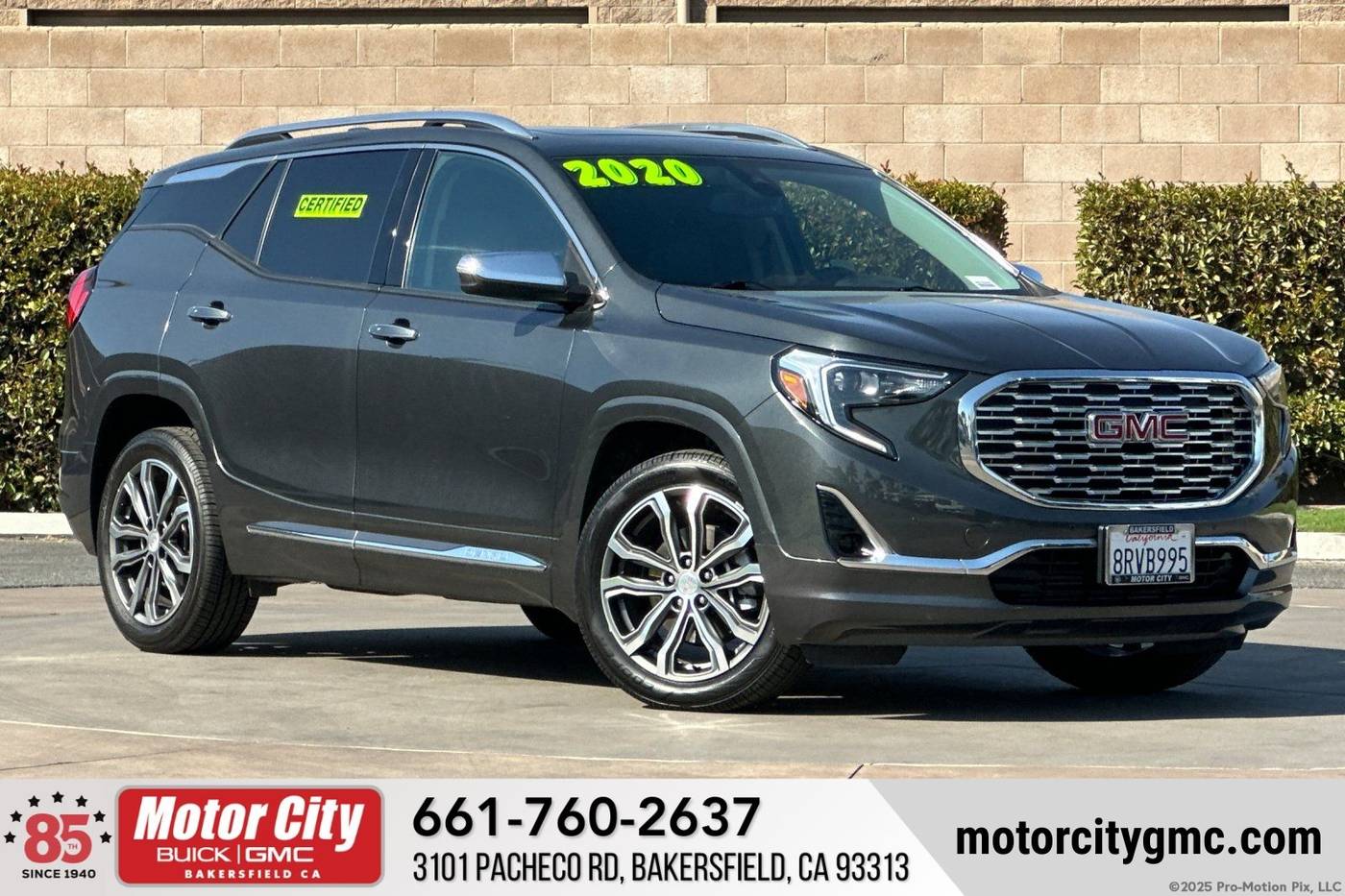 2020 GMC Terrain Denali — SUV — 32,896 mi — Bakersfield, CA