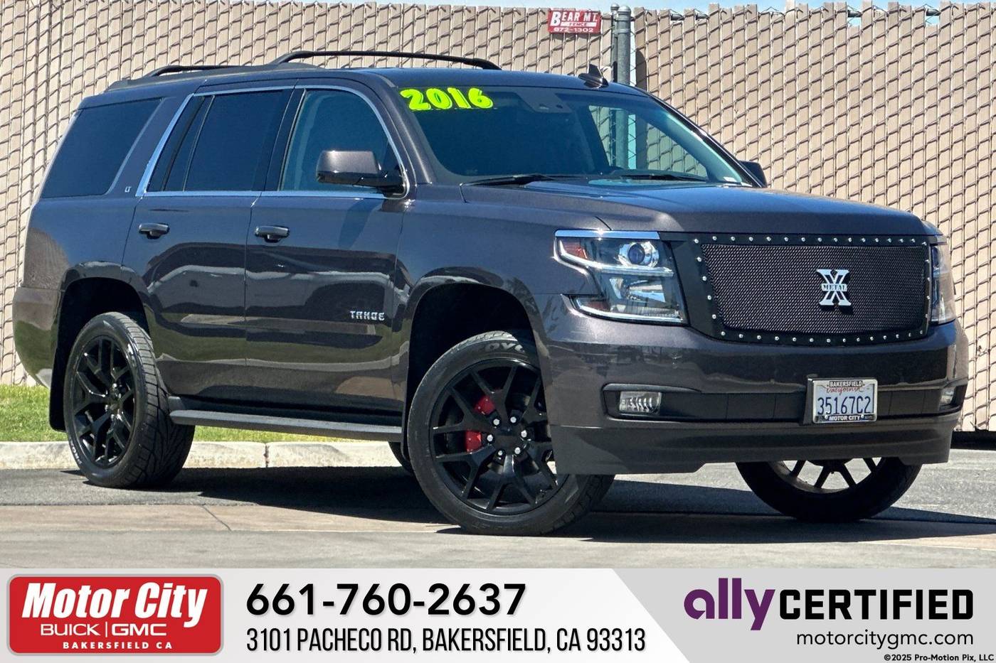2016 Chevrolet Tahoe LT — SUV — 36,761 mi — Bakersfield, CA