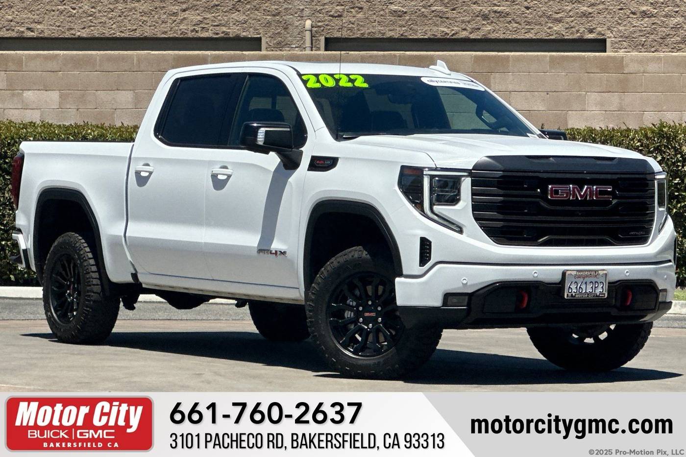 2022 GMC Sierra 1500 AT4X — Pickup Truck — 31,420 mi — Bakersfield, CA