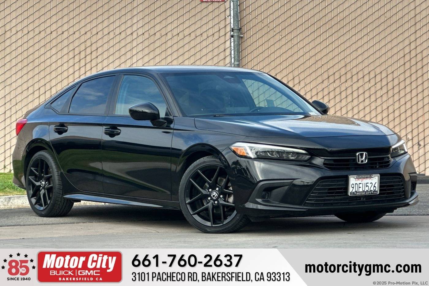 2022 Honda Civic Sport — Sedan — 37,459 mi — Bakersfield, CA