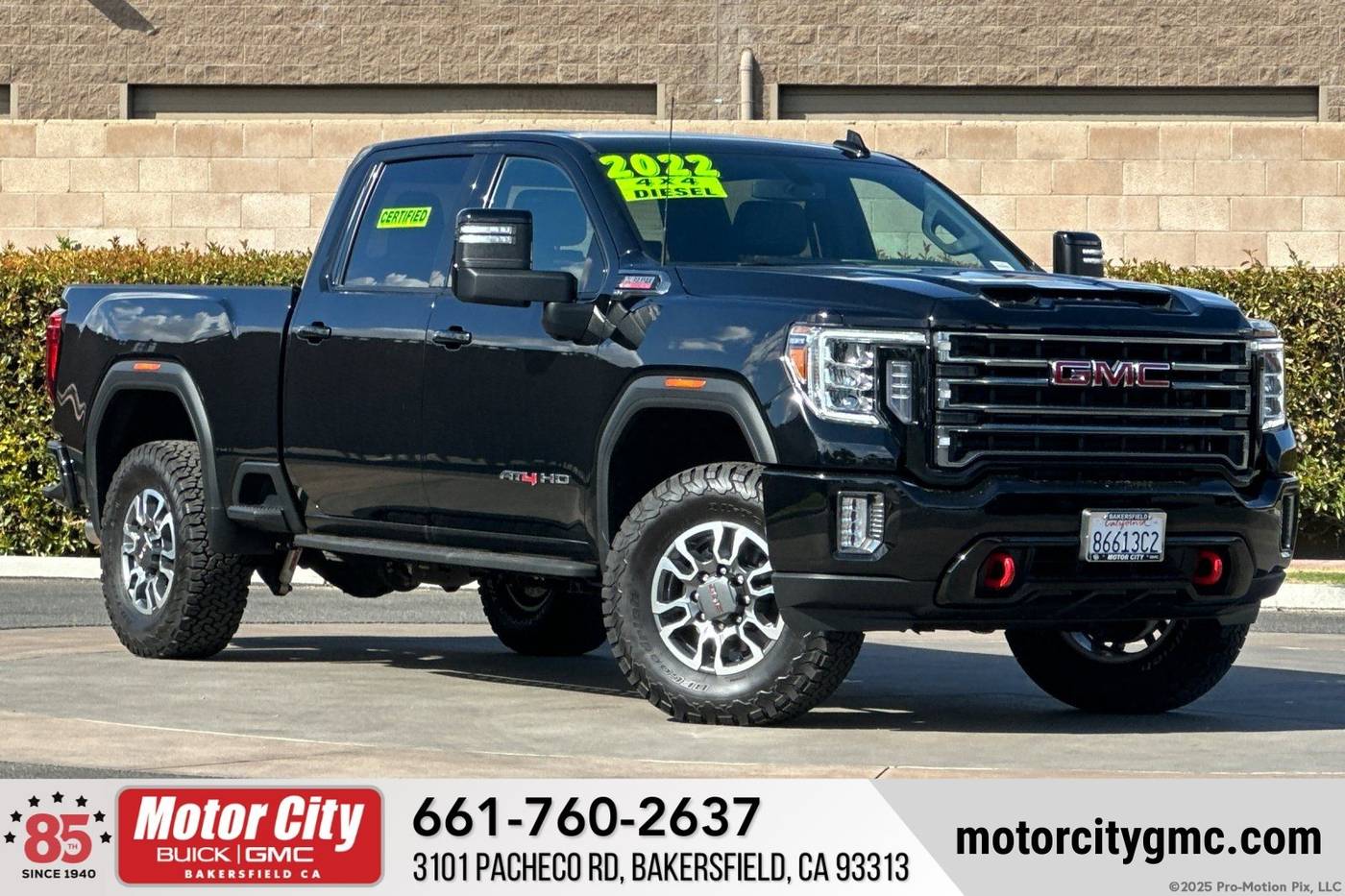 2022 GMC Sierra 2500HD AT4 — Pickup Truck — 22,206 mi — Bakersfield, CA