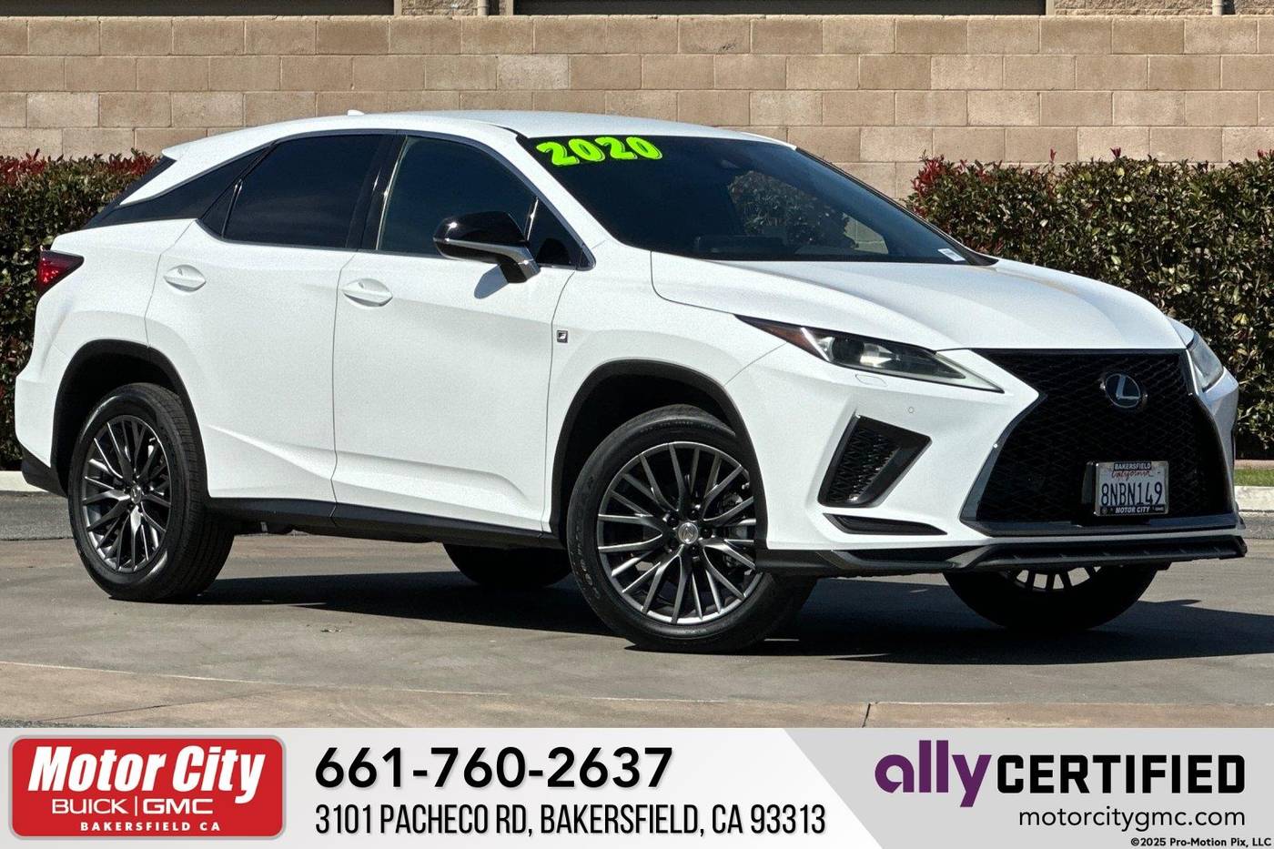 2020 Lexus RX RX 350 F Sport — SUV — 62,067 mi — Bakersfield, CA