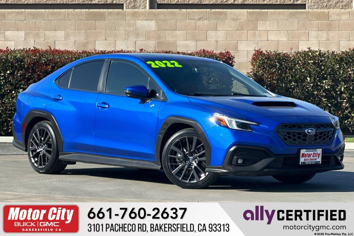 2022 Subaru WRX Limited — Sedan — 42,470 mi — Bakersfield, CA