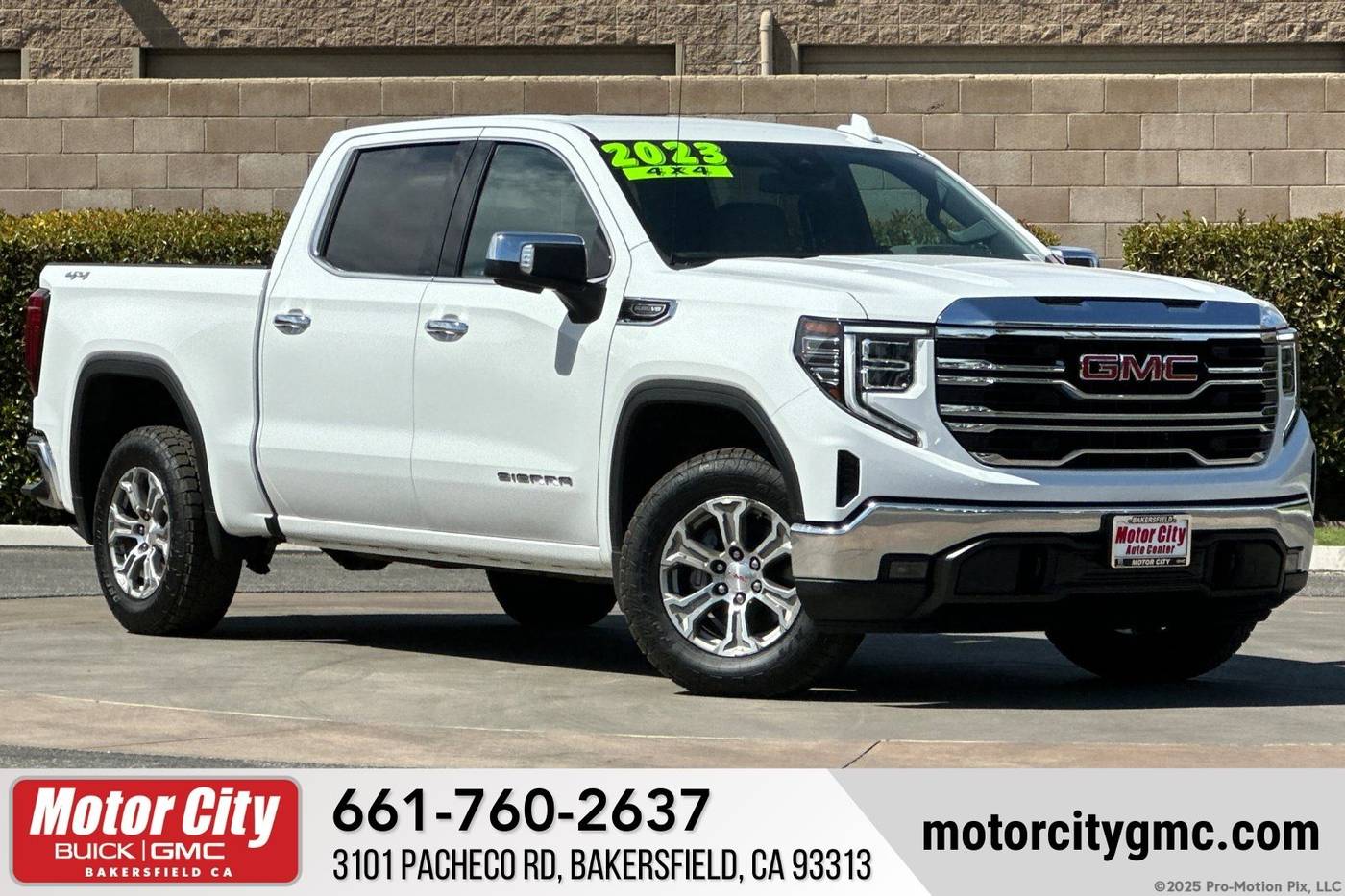 2023 GMC Sierra 1500 SLT — Pickup Truck — 23,842 mi — Bakersfield, CA